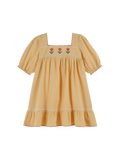 Kleid mit gestickten Details