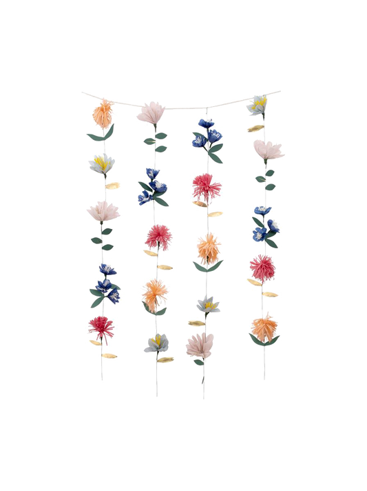 Blumen-Wanddekoration
