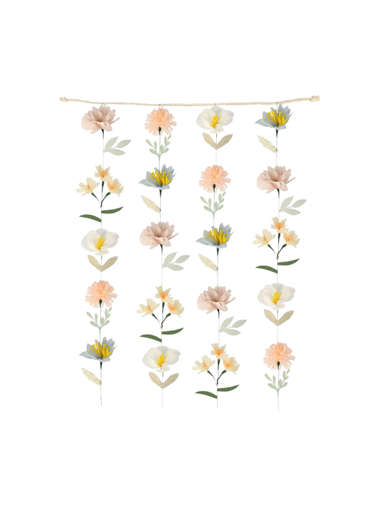 Blumen-Wanddekoration