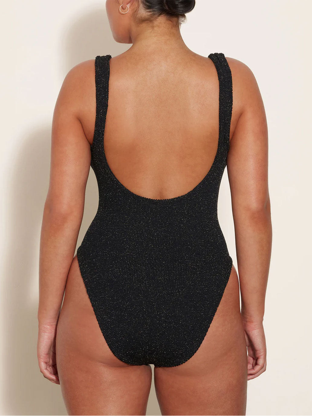 Maillot de bain à encolure carrée