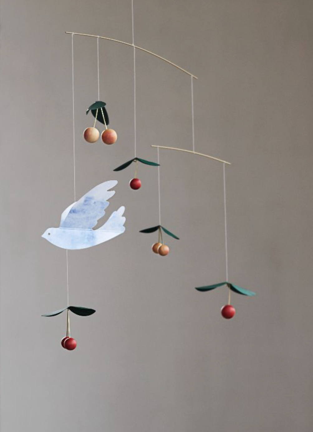 Mobile décoratif Oiseaux Cerisiers