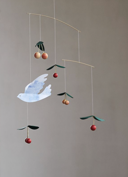 Mobile décoratif Oiseaux Cerisiers