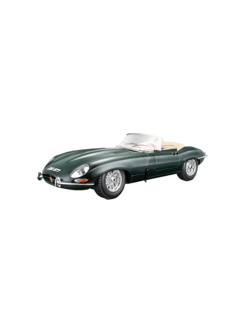 Maquette métallique de la Jaguar Type E Cabriolet 1961