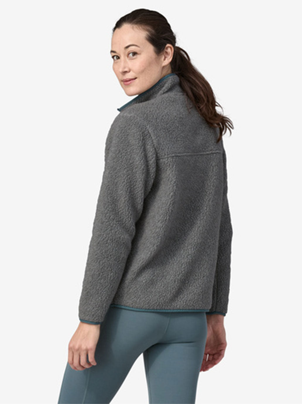 Veste polaire rétro pour femmes