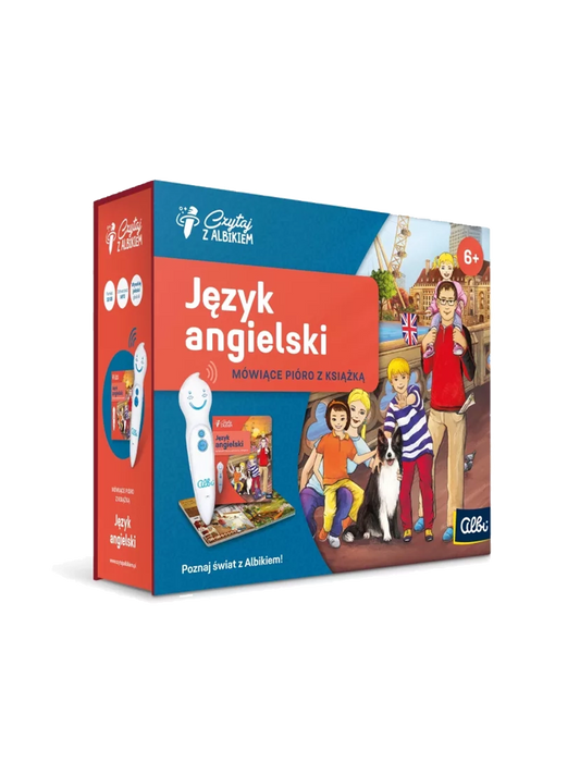 Englische Sprache. Zestaw książka z piórem