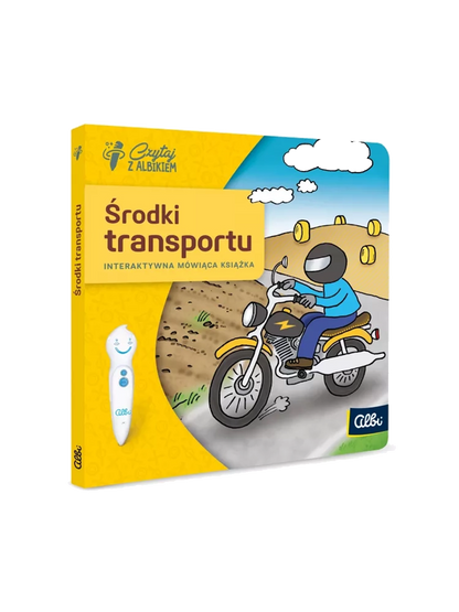 Środki transportu. Mini książka interactywna