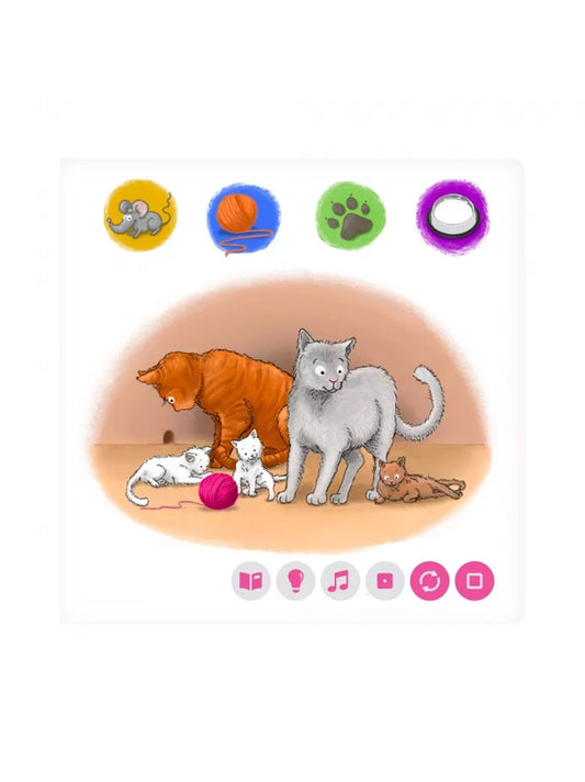 Domowe zwierzęta. Mini-Książka, interaktiv