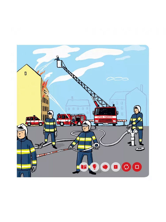 Strażacy. Mini książka interactywna