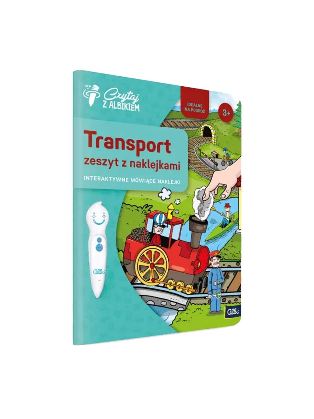 Zeszyt z naklejkami: Transports