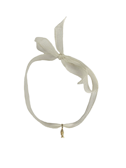 Halskette mit Poisson-Schnur