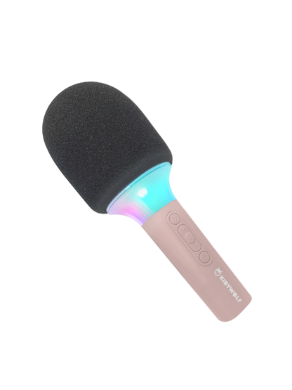 Microphone karaoké avec lumière