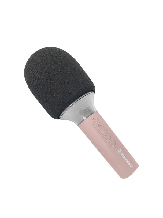 Microphone karaoké avec lumière