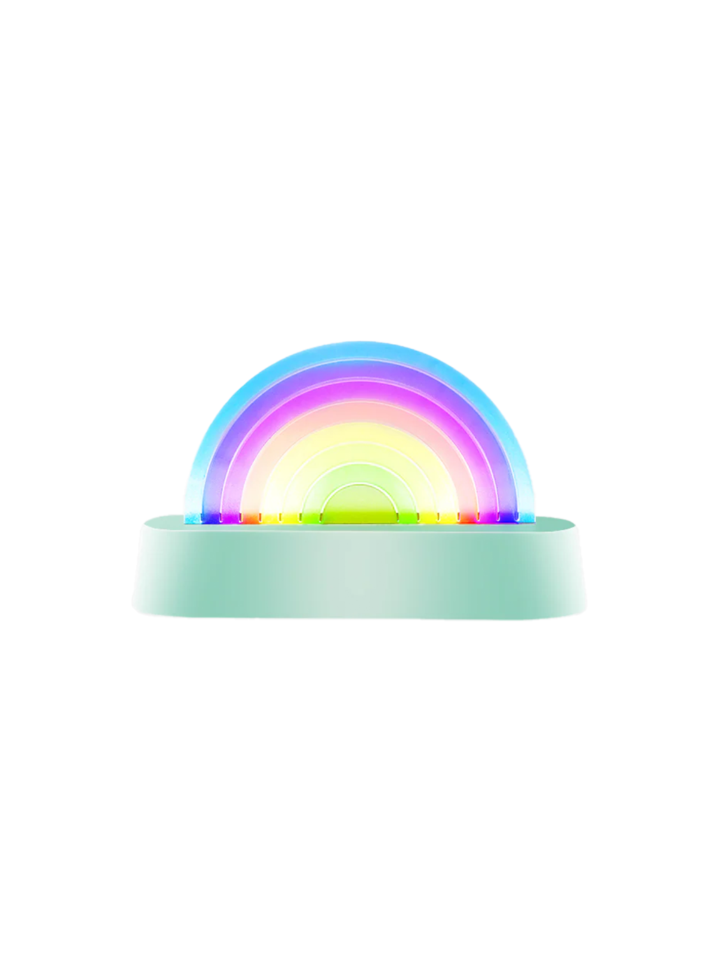 Tanzende Regenbogenlampe