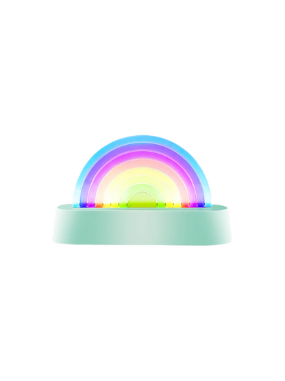 Tanzende Regenbogenlampe