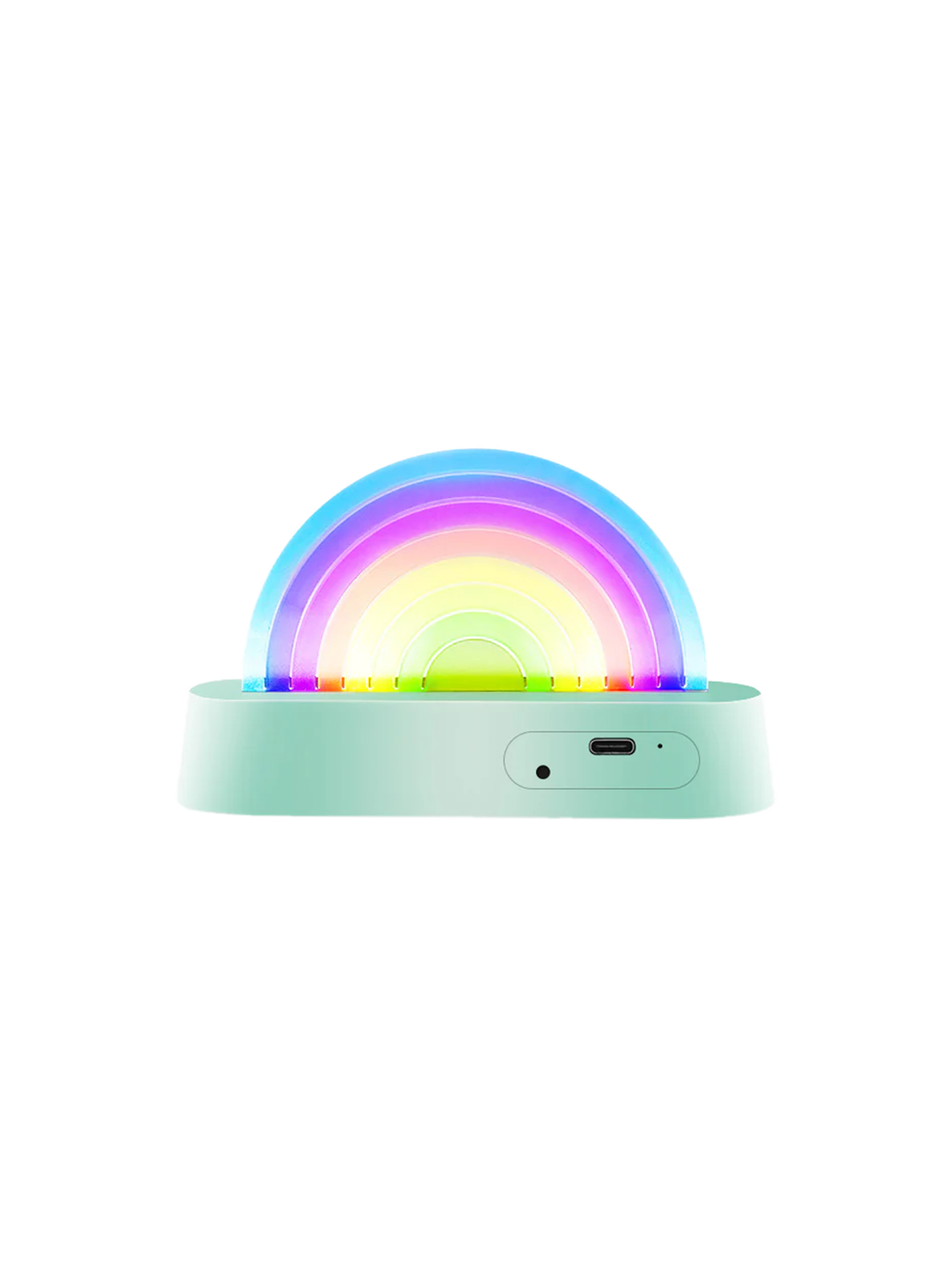 Tanzende Regenbogenlampe