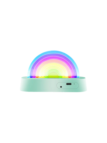 Tanzende Regenbogenlampe