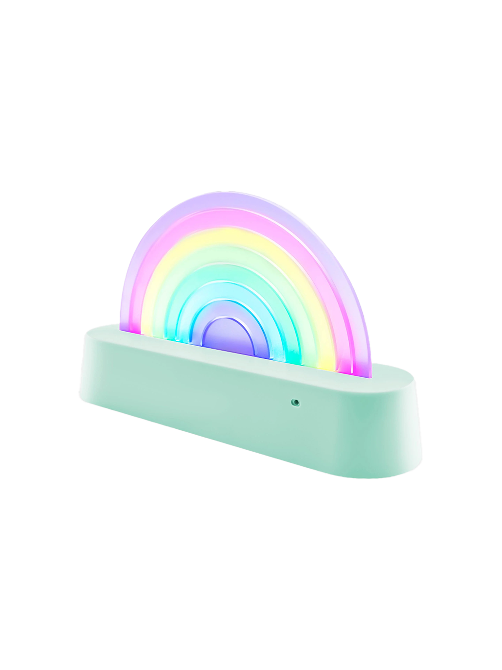 Tanzende Regenbogenlampe