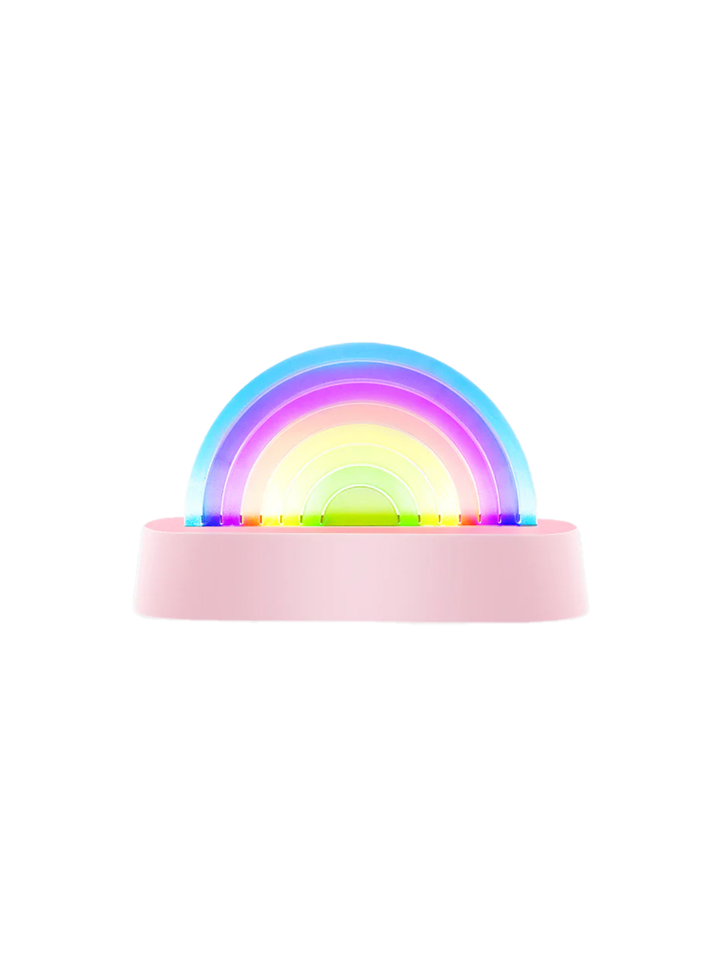 Tanzende Regenbogenlampe