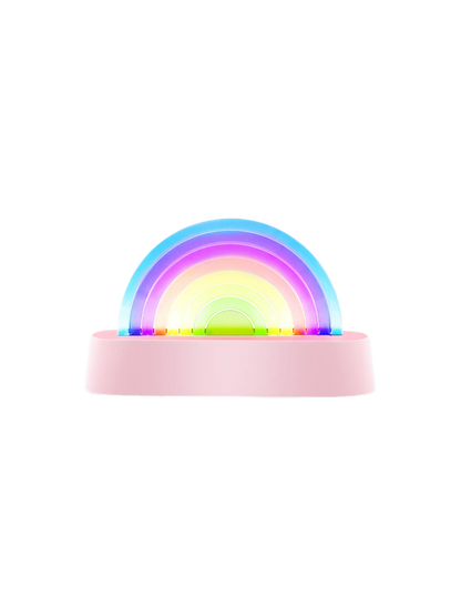 Tanzende Regenbogenlampe