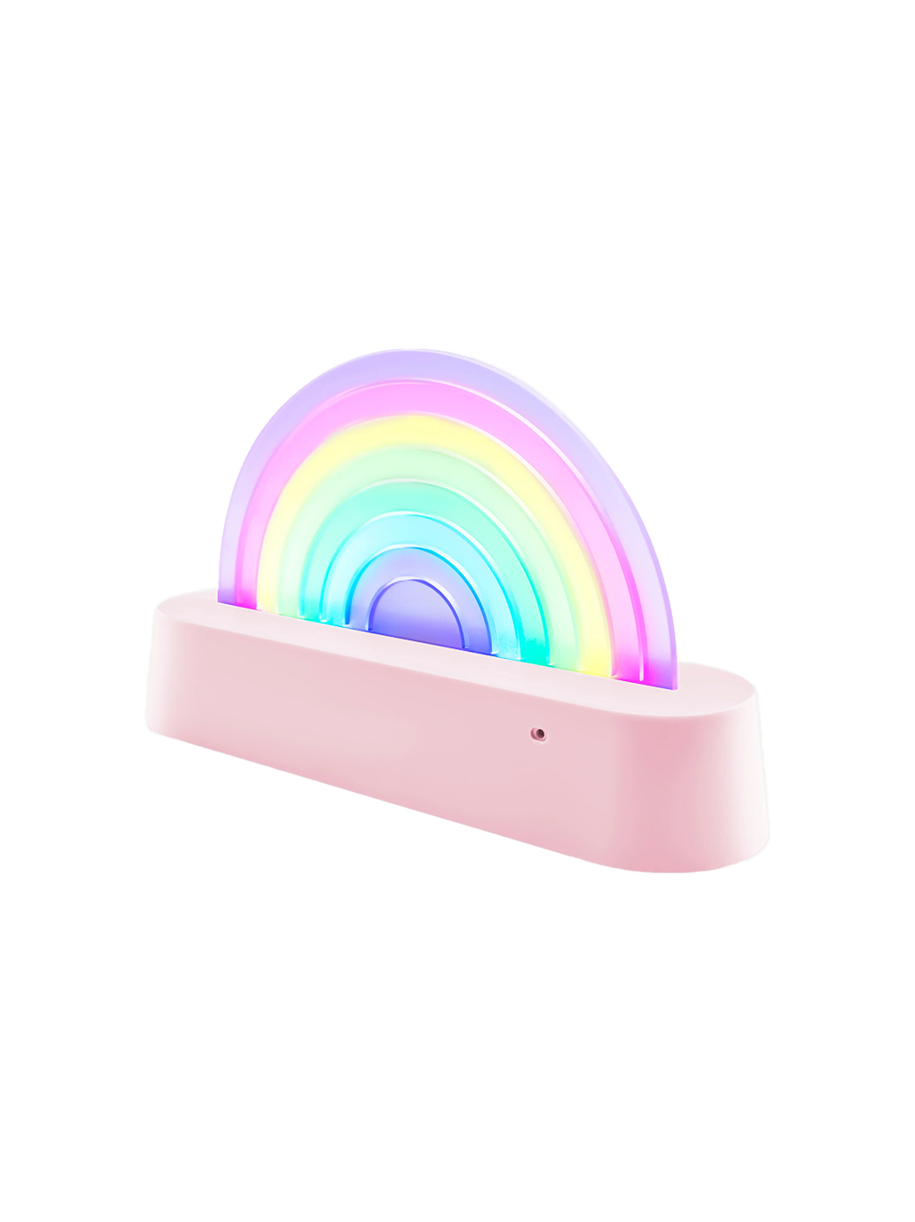 Tanzende Regenbogenlampe