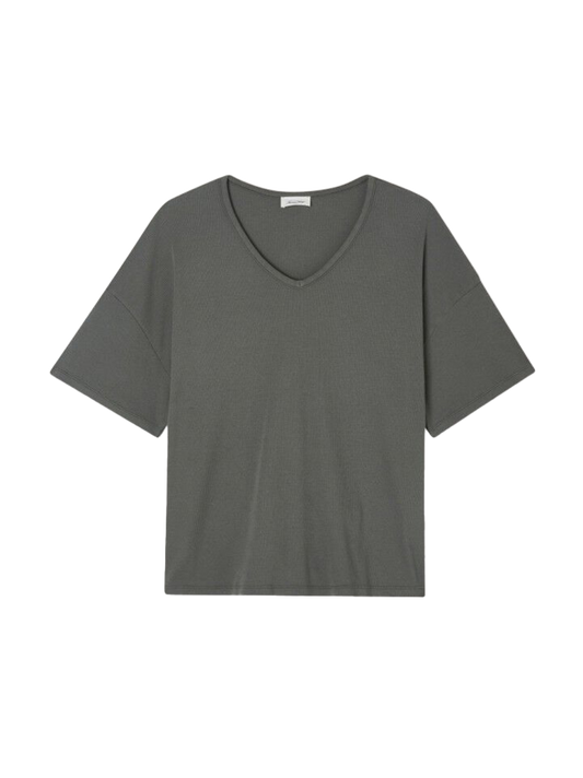 Oversize-T-Shirt aus gerippter Zelym-Baumwolle