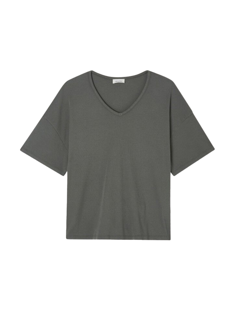 Oversize-T-Shirt aus gerippter Zelym-Baumwolle