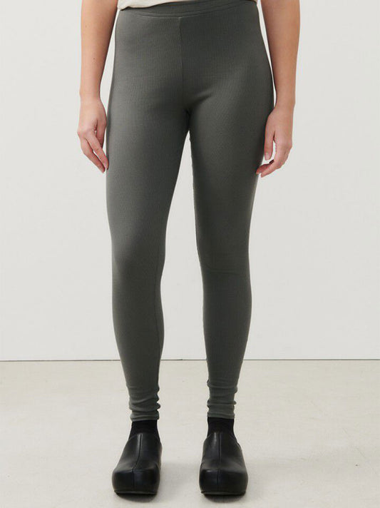 Legging Zelym en coton côtelé