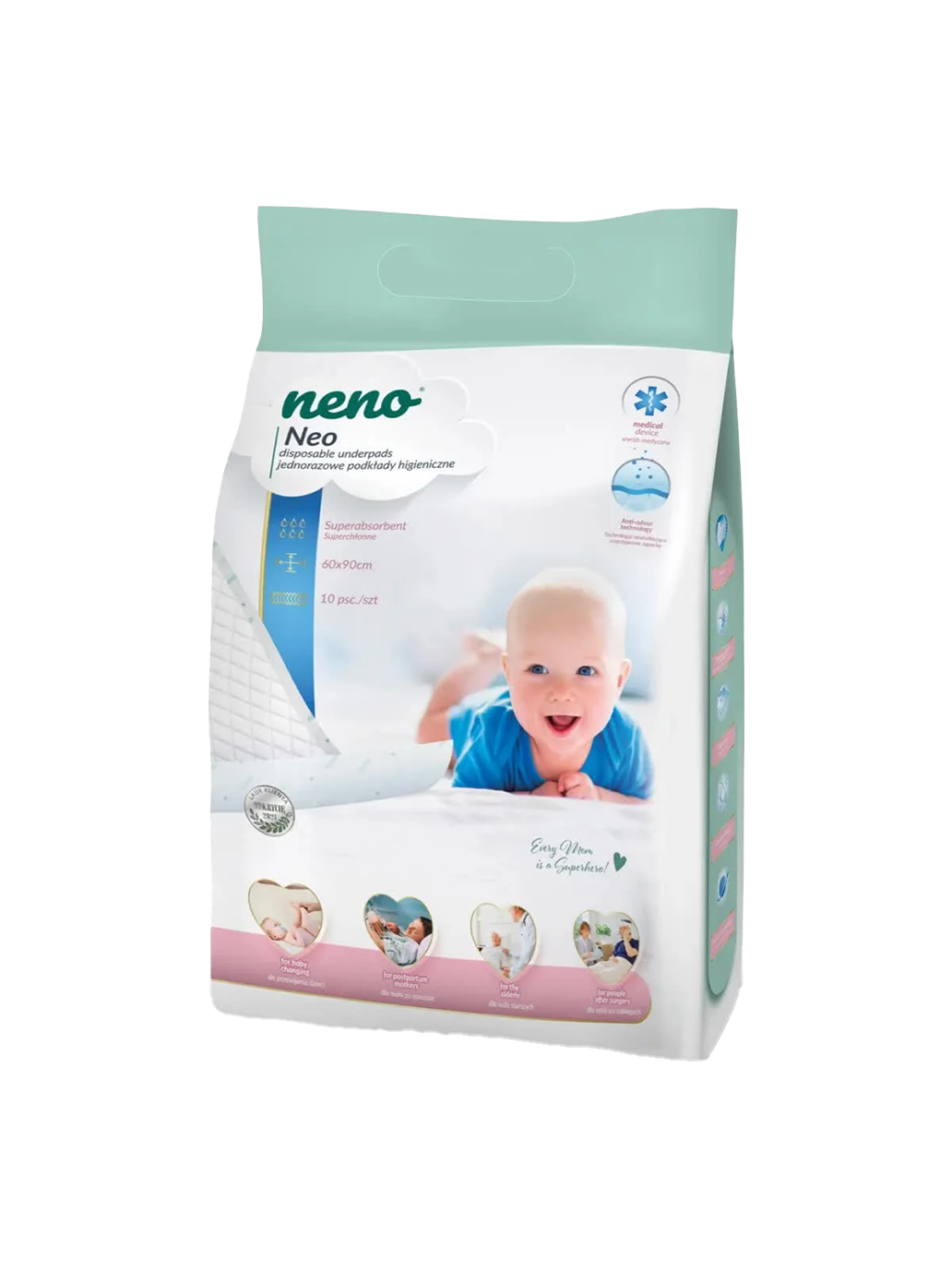 Neno Neo grandes serviettes hygiéniques jetables