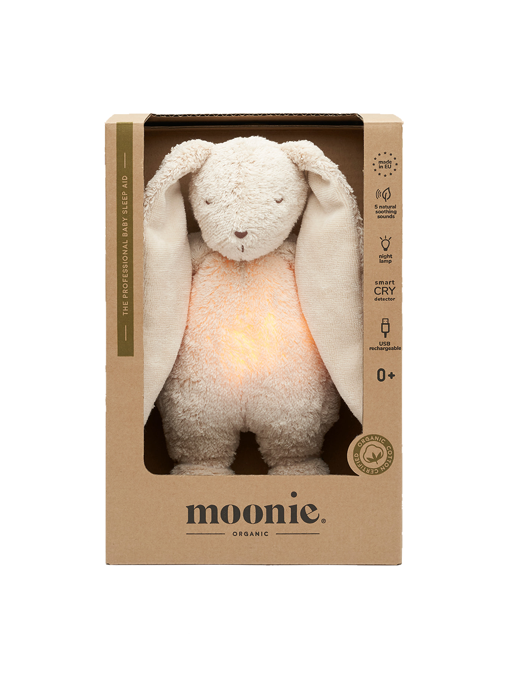 Lapin bourdonnant bio avec une lampe