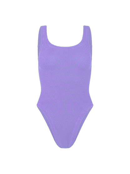 Maillot de bain à encolure carrée