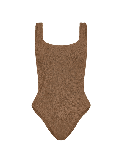 Maillot de bain à encolure carrée