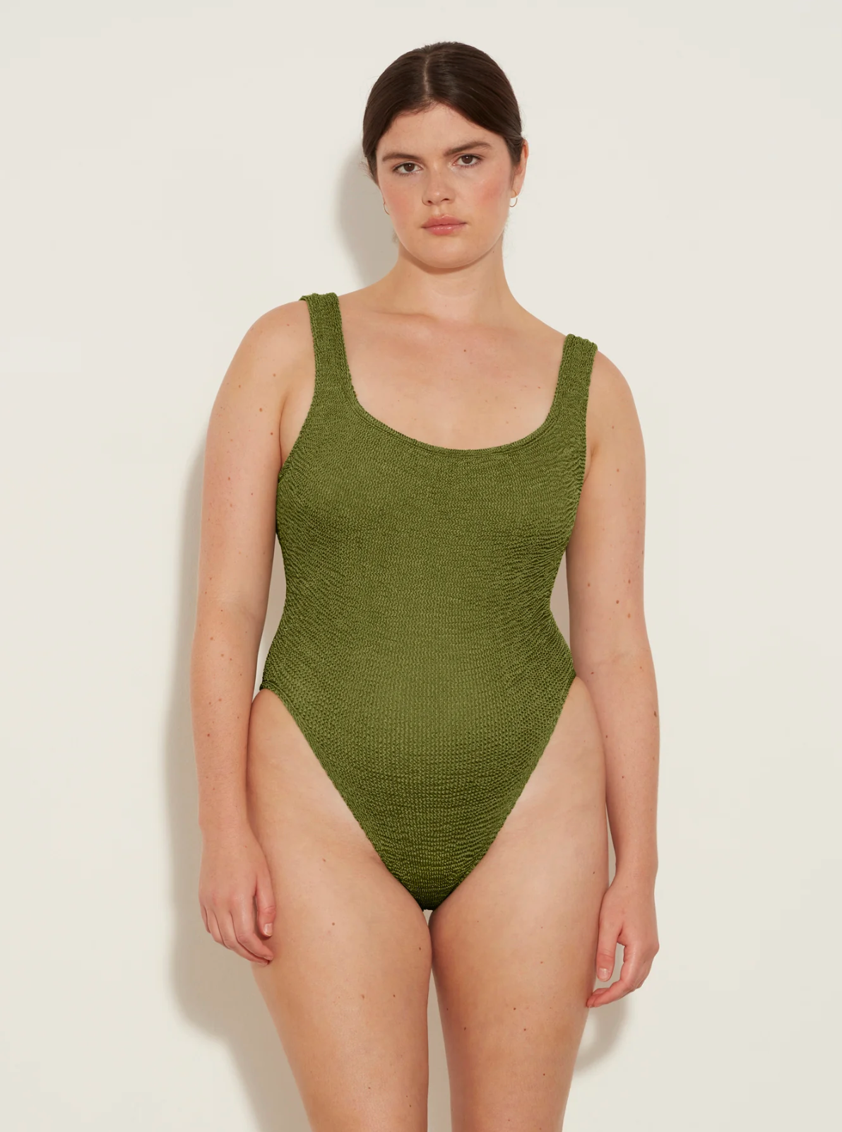 Maillot de bain à encolure carrée