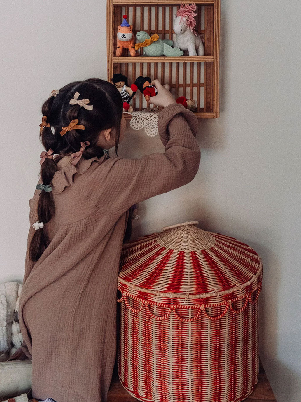 Panier pour chapiteau de cirque