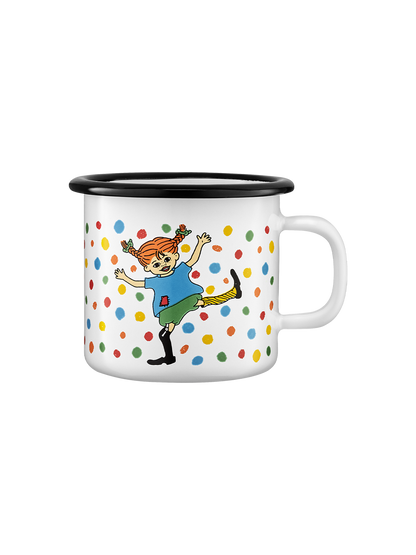 Retro Emaillebecher Pippi 2,5 dl