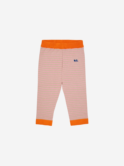 Pantalon tricoté Baby Stripes