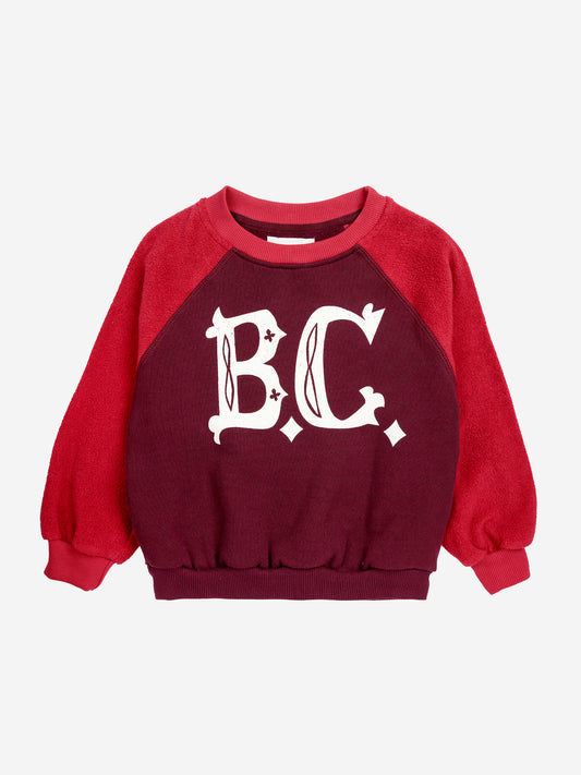 BC – Sweatshirt mit Vintage-Ranglan-Ärmeln