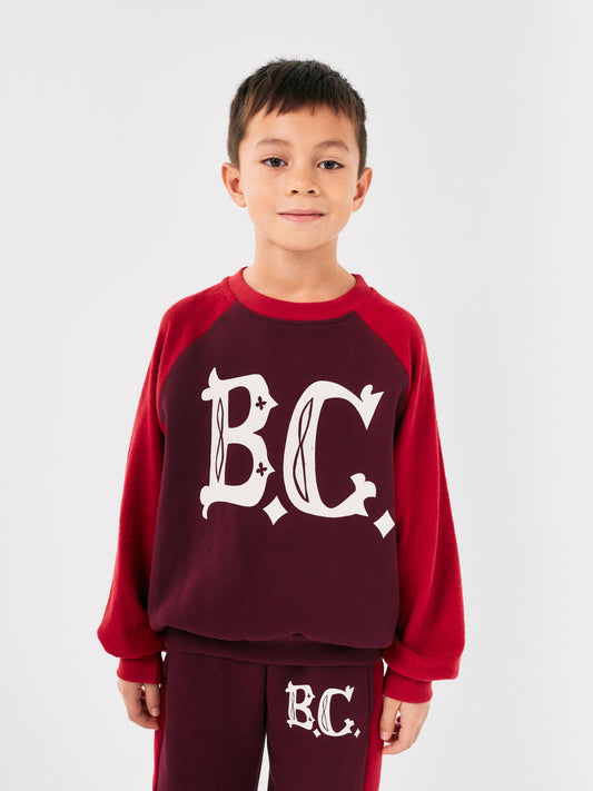 BC – Sweatshirt mit Vintage-Ranglan-Ärmeln