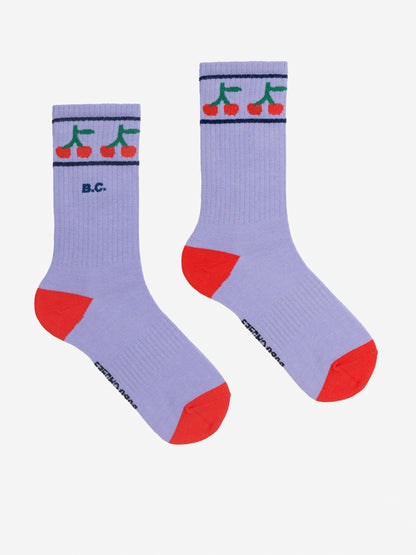 Lange Socken „Bobo Cherry“