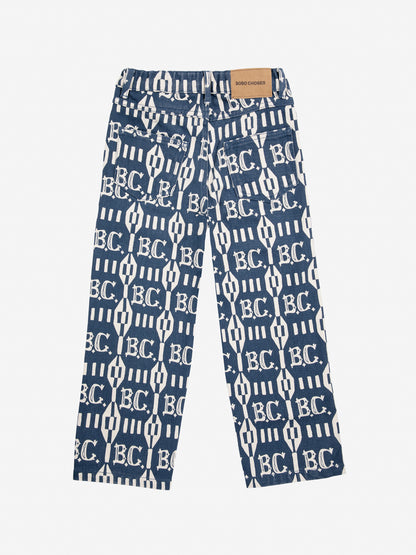 BC Vintage - Pantalon droit cinq poches sur l&#39;ensemble