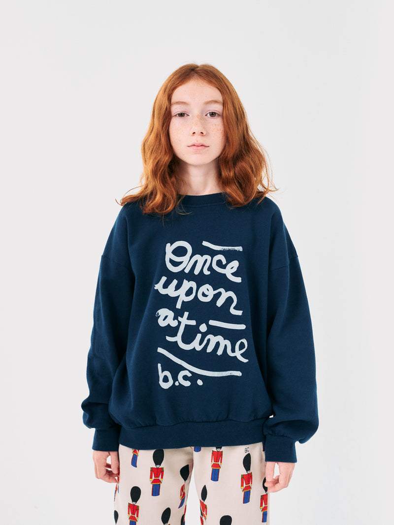 Sweatshirt mit Aufdruck „Once Upon a Time“