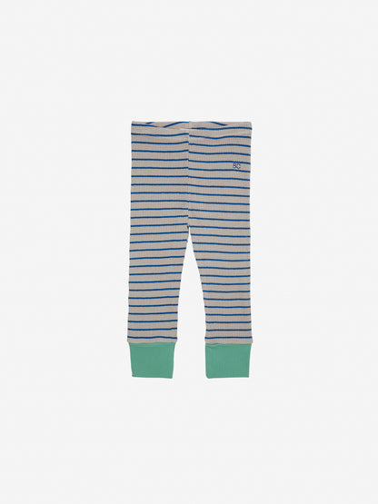 Baby Stripes Waffel-Leggings