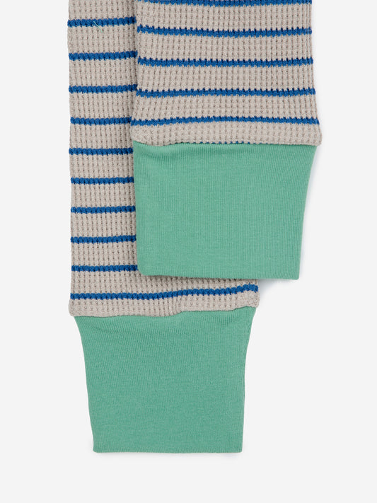 Legging gaufré Baby Stripes