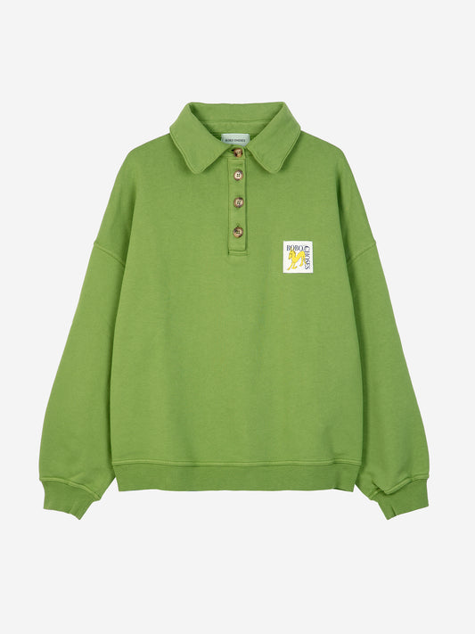 Polo-Sweatshirt mit „Wonder Horse“-Patch