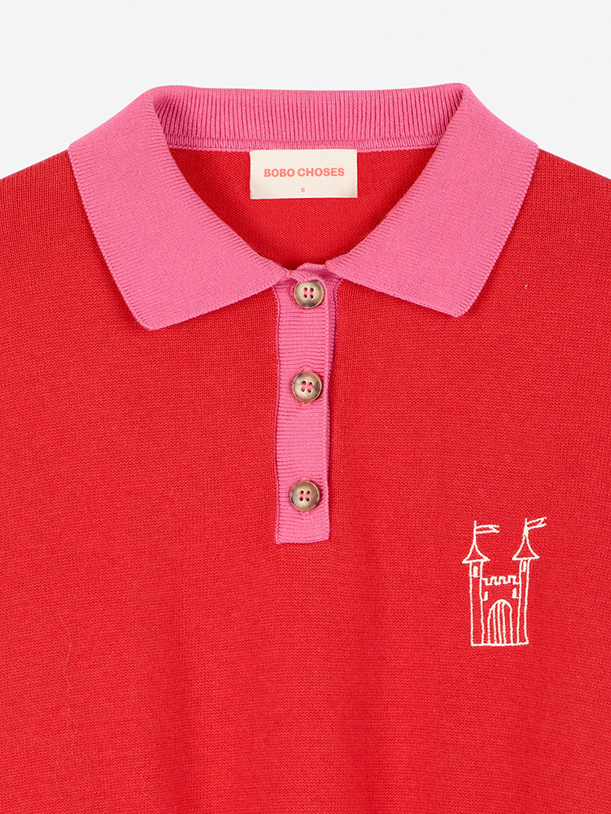 Pull polo Faraway Castle color block