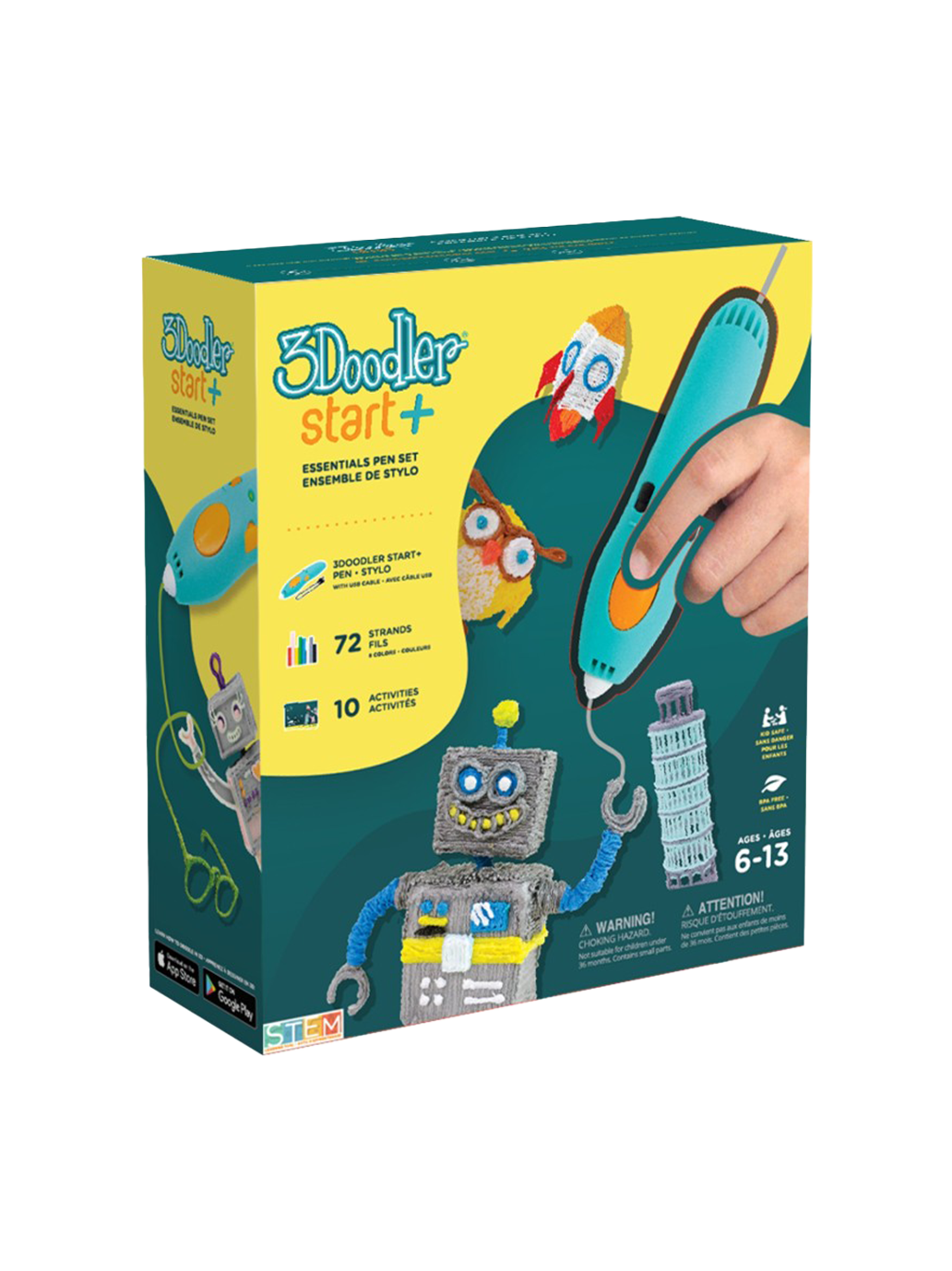 Stylo 3Doodler Start+ pour enfants