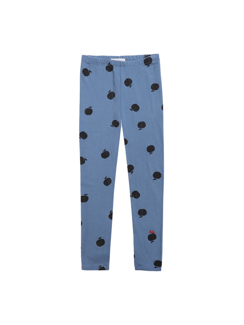 Legging bébé bleu allover Poma