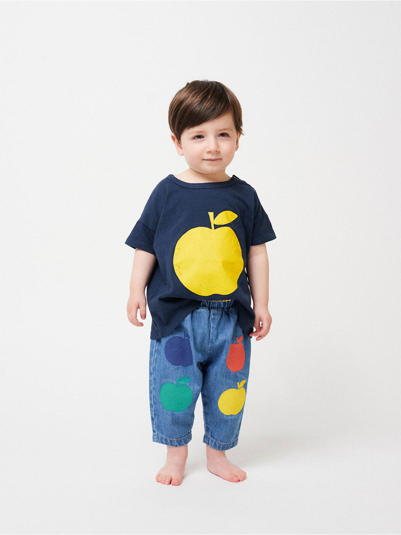 Pantalon en jean multicolore Baby Poma