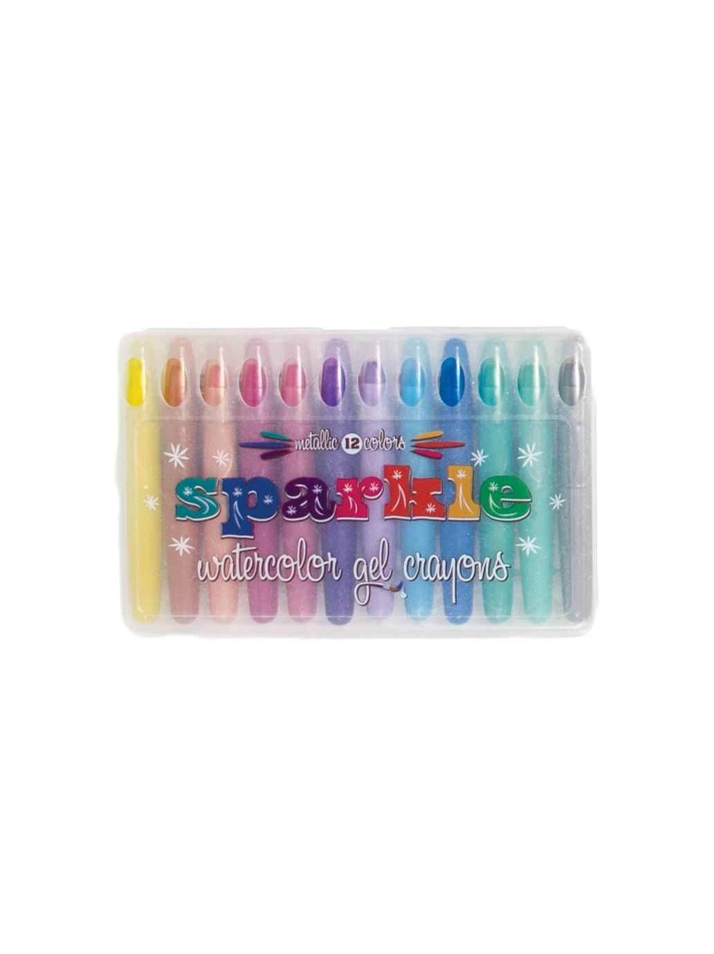 Crayons gel à paillettes métallisées Magic Sparkle