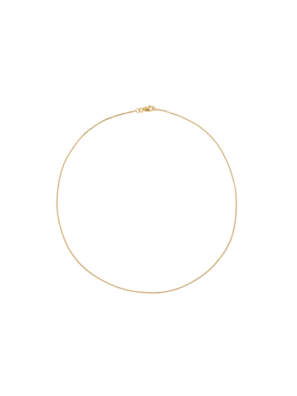 Collier Ancre Plaine 14K