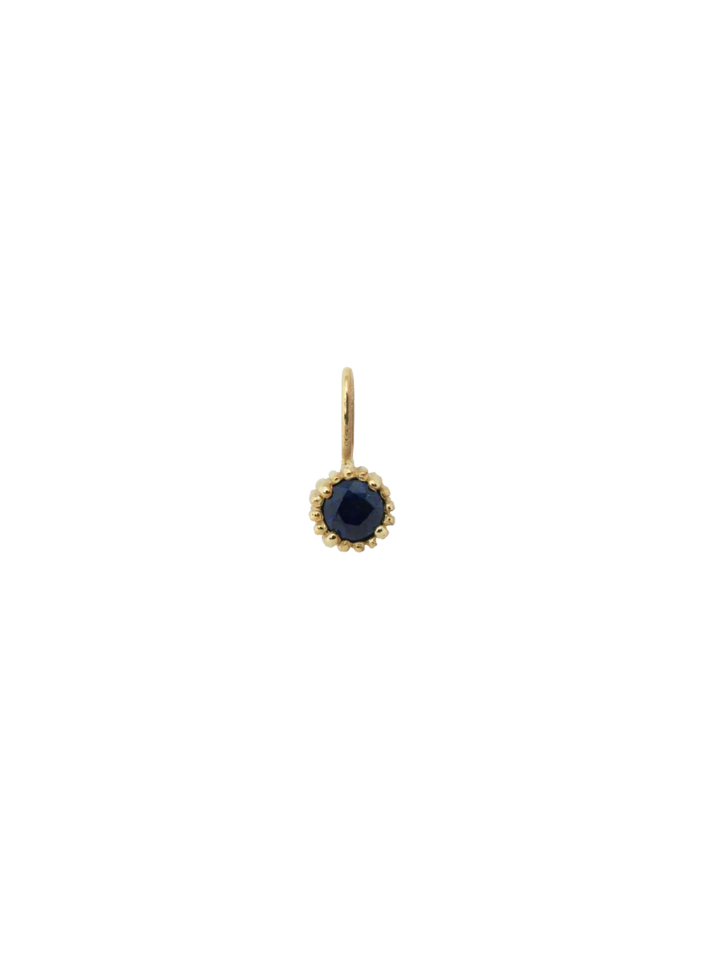 Geburtsstein Halskette Charm 14K Gold